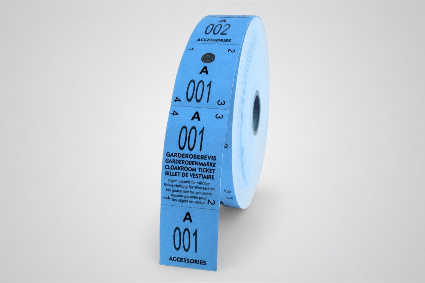 3-delte garderobebilletter i farver fra JM Band®
