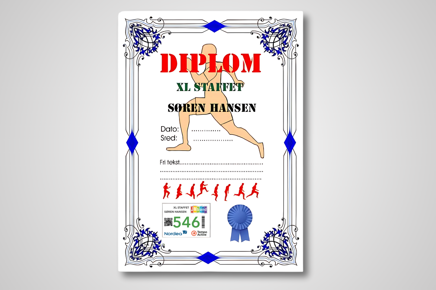Deltager diplom