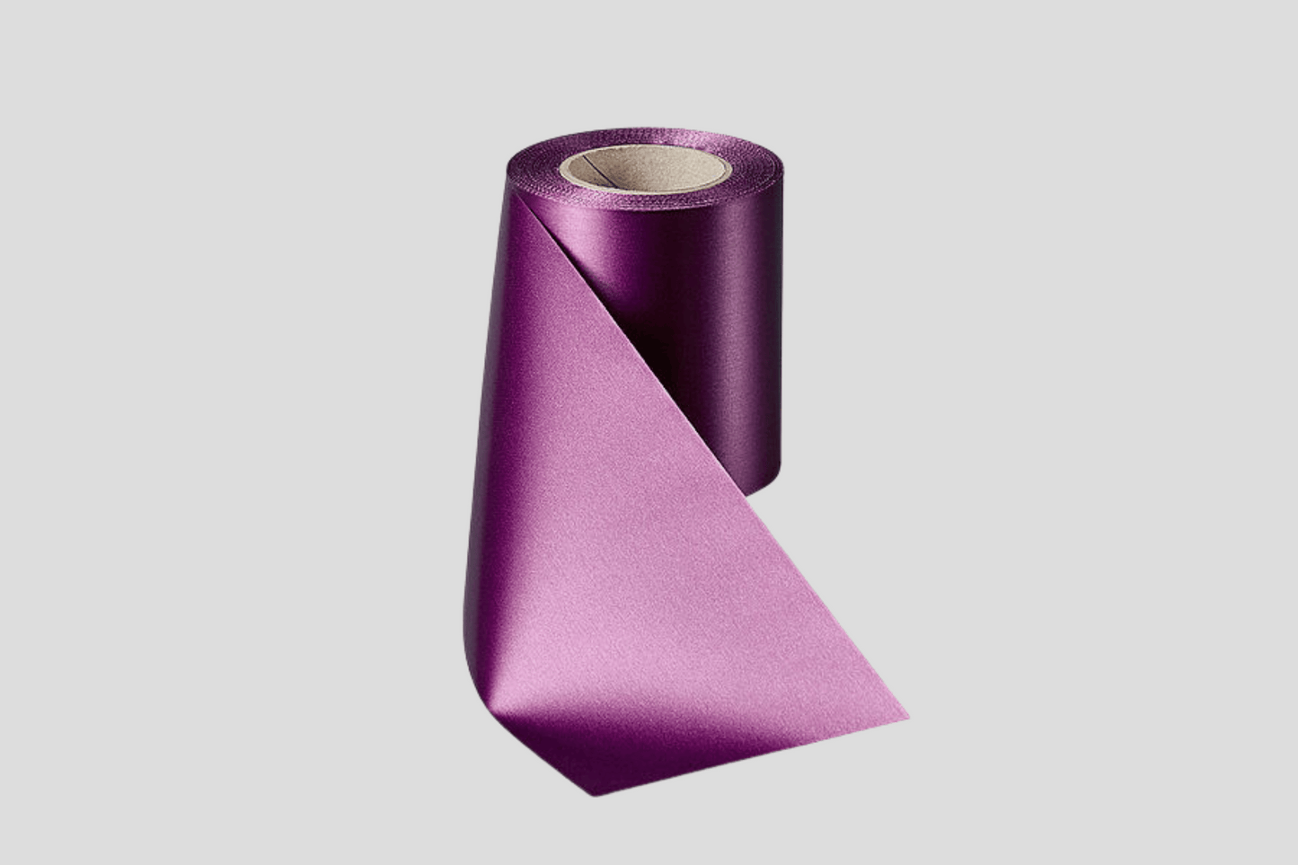 ECO satin bånd på rulle 100 mm