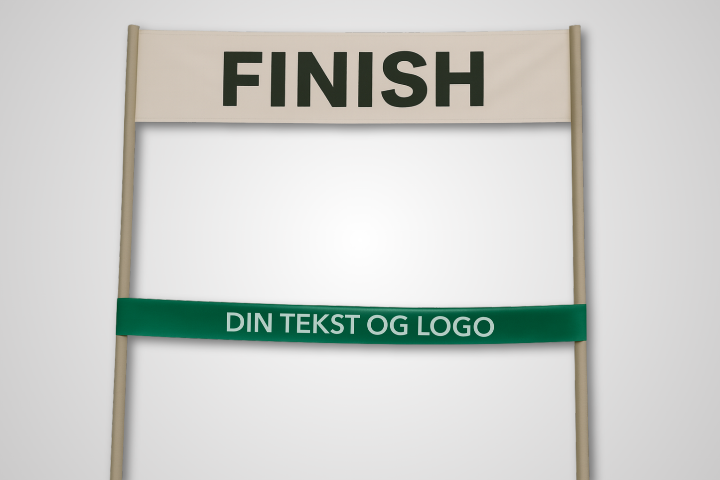 Mållinje bånd tryk Design selv