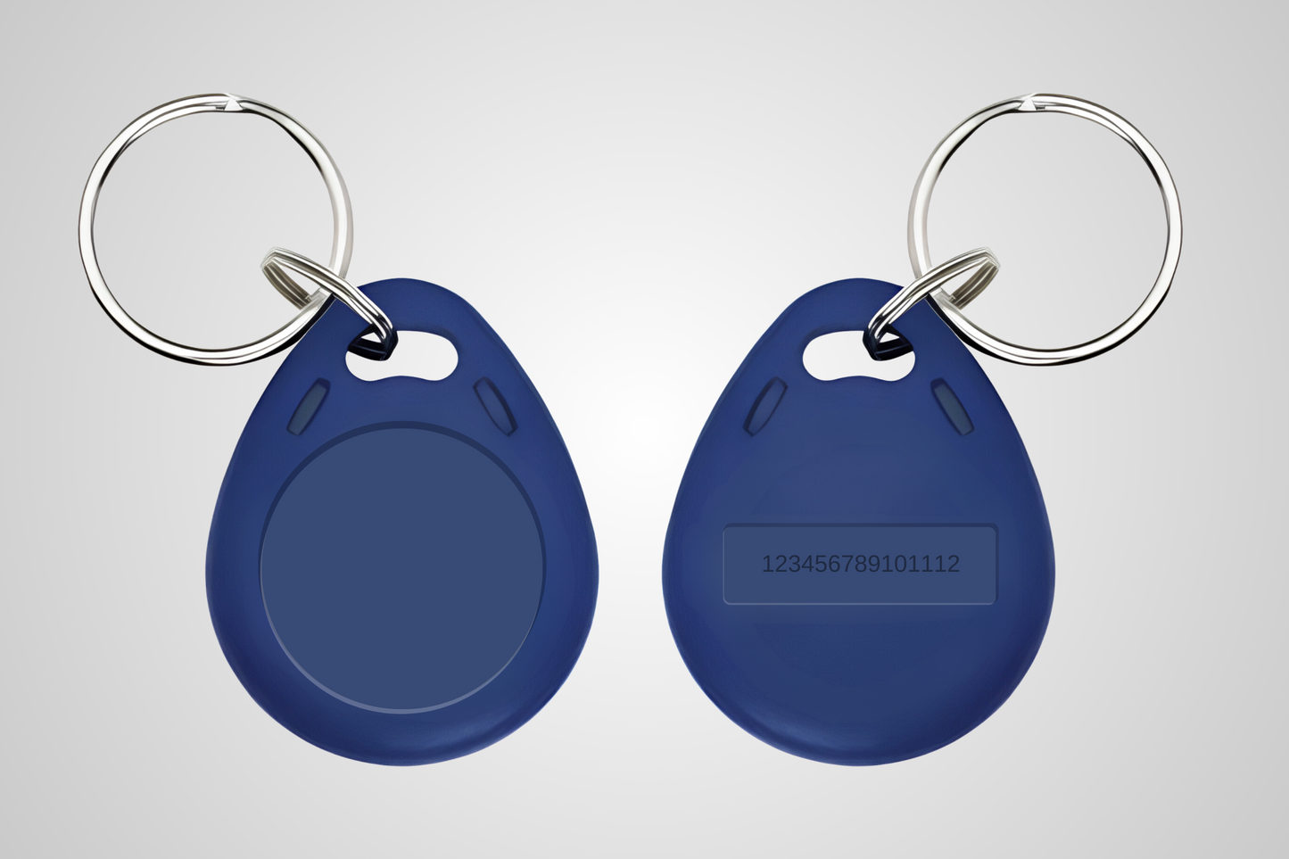 Nøglebrik med nummer