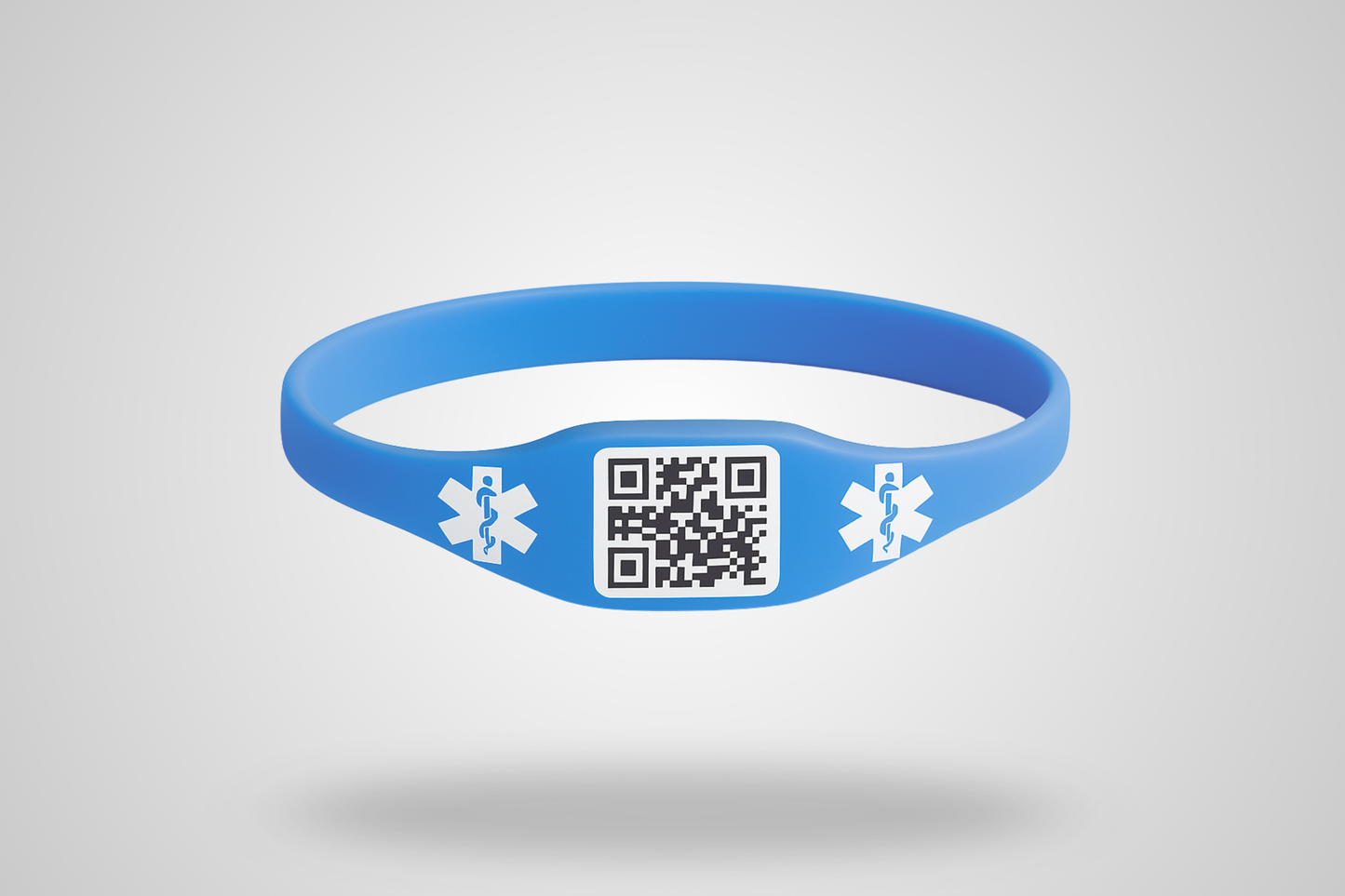 Silikonearmbånd med QR-kode