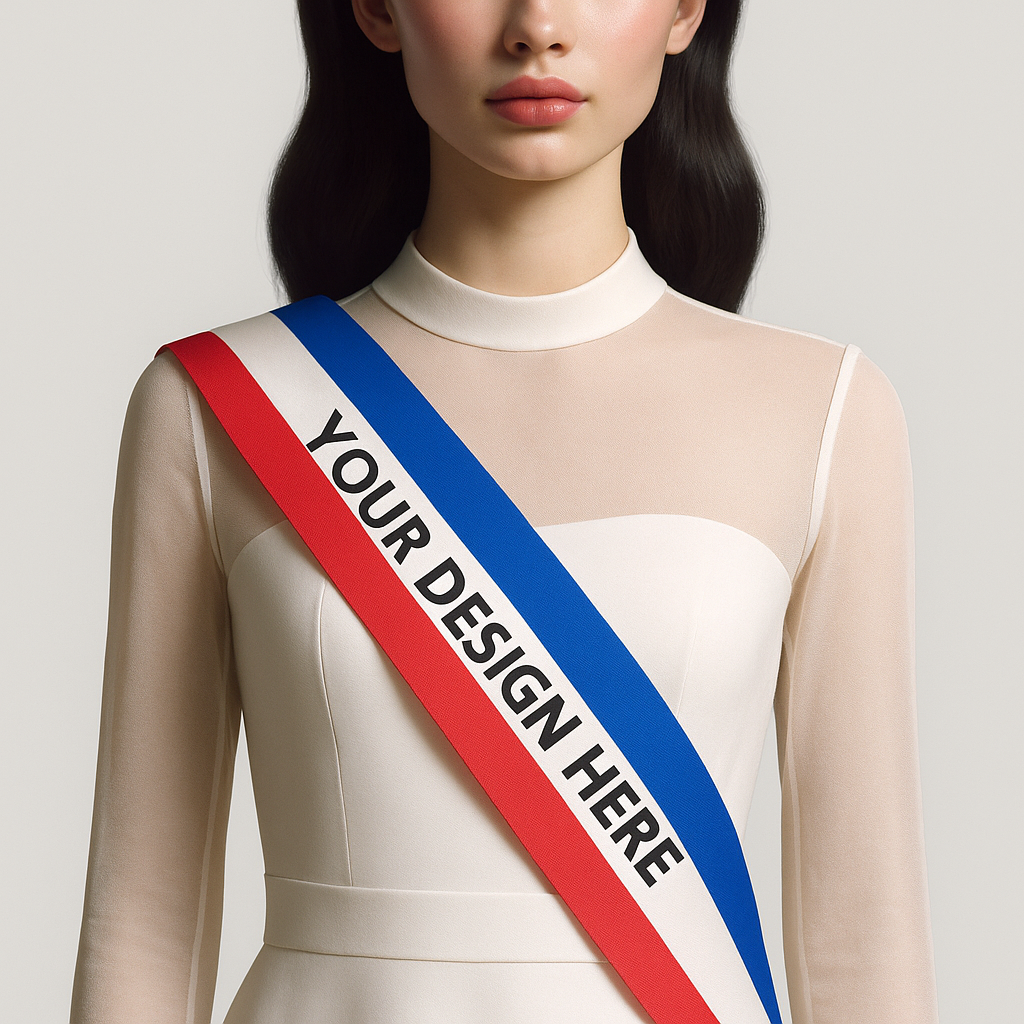 Nomineringsbånd med tryk