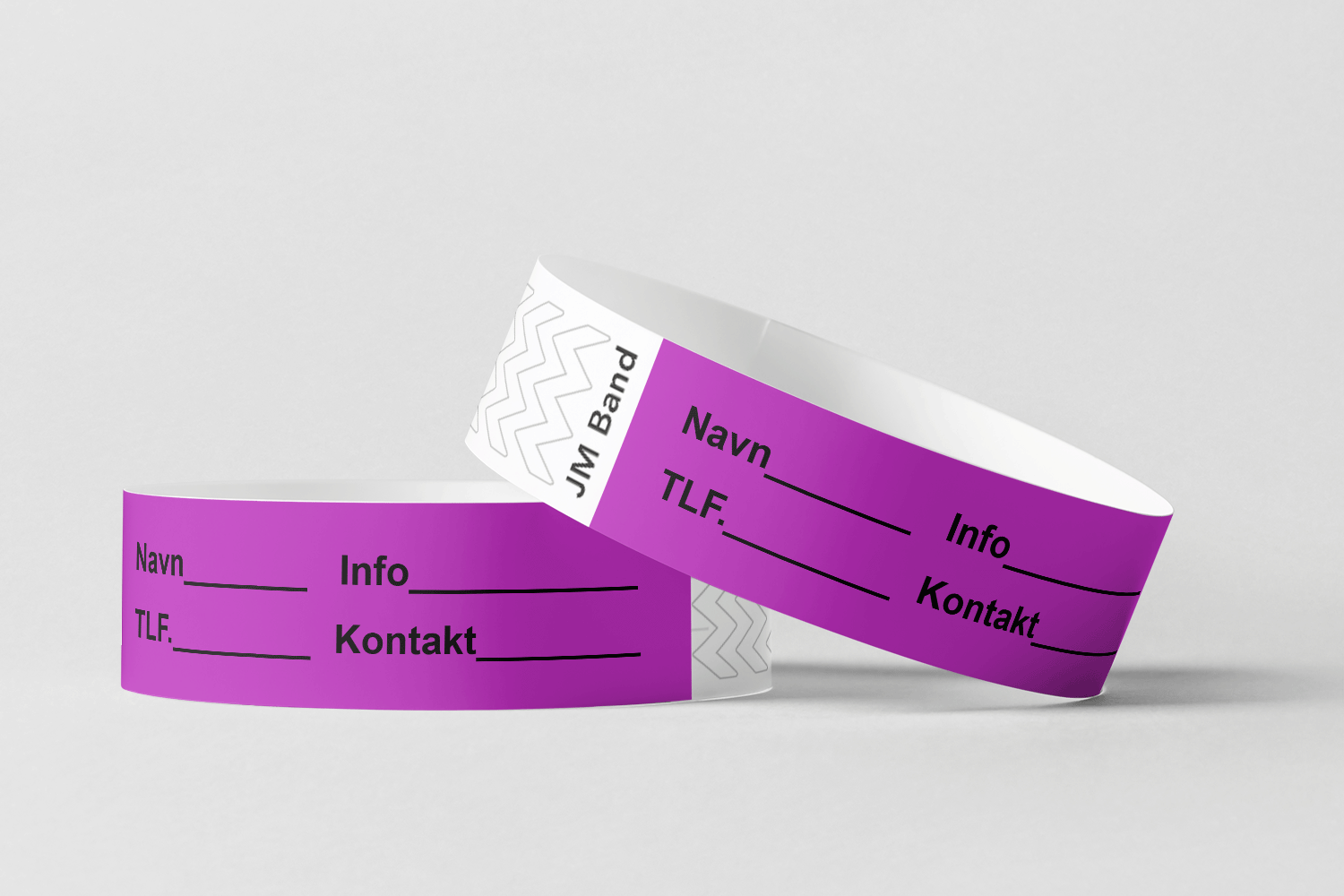 Papirarmbånd fra JM Band®. Papirarmbånd ID