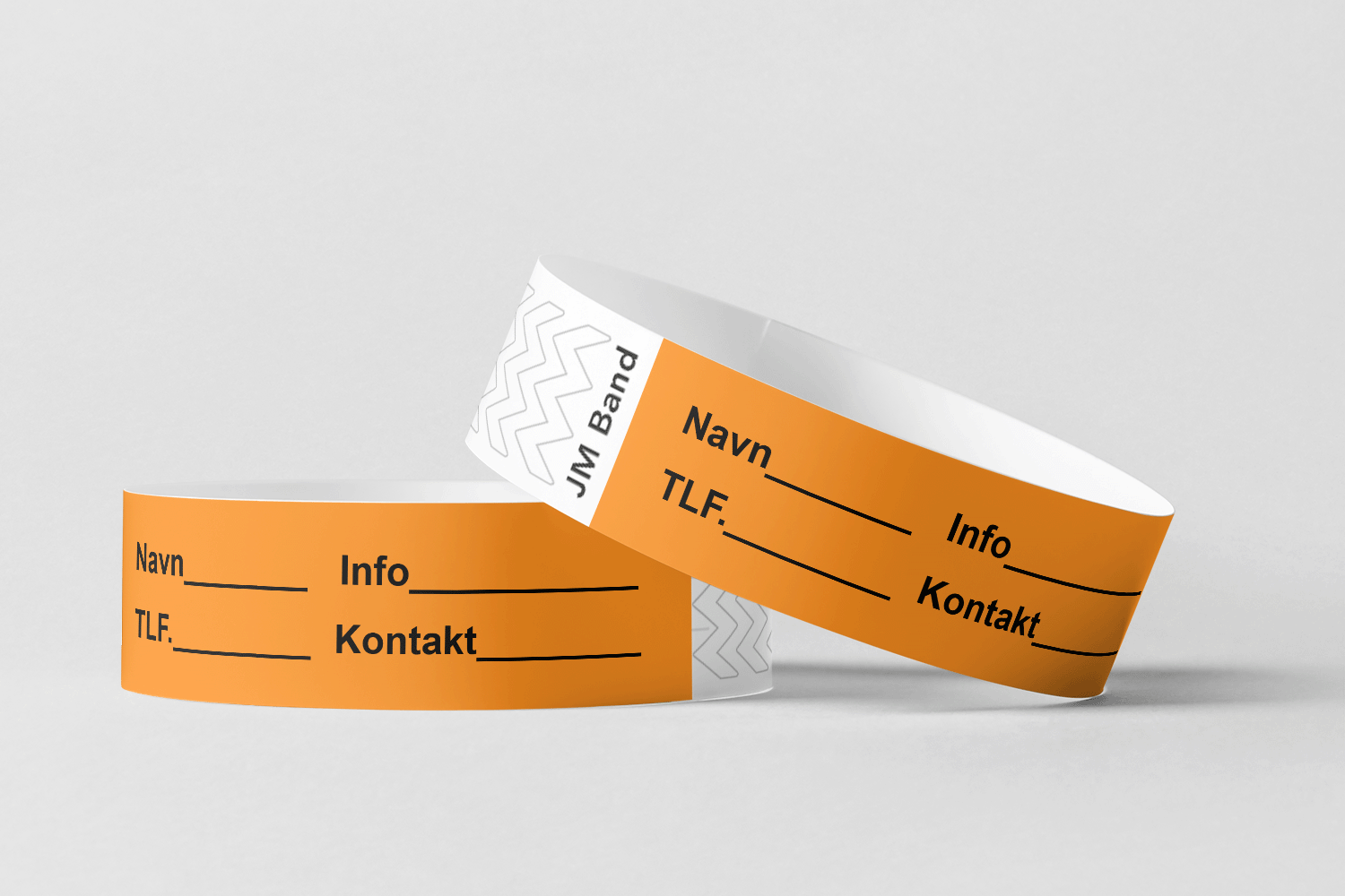 Papirarmbånd fra JM Band®. Papirarmbånd ID