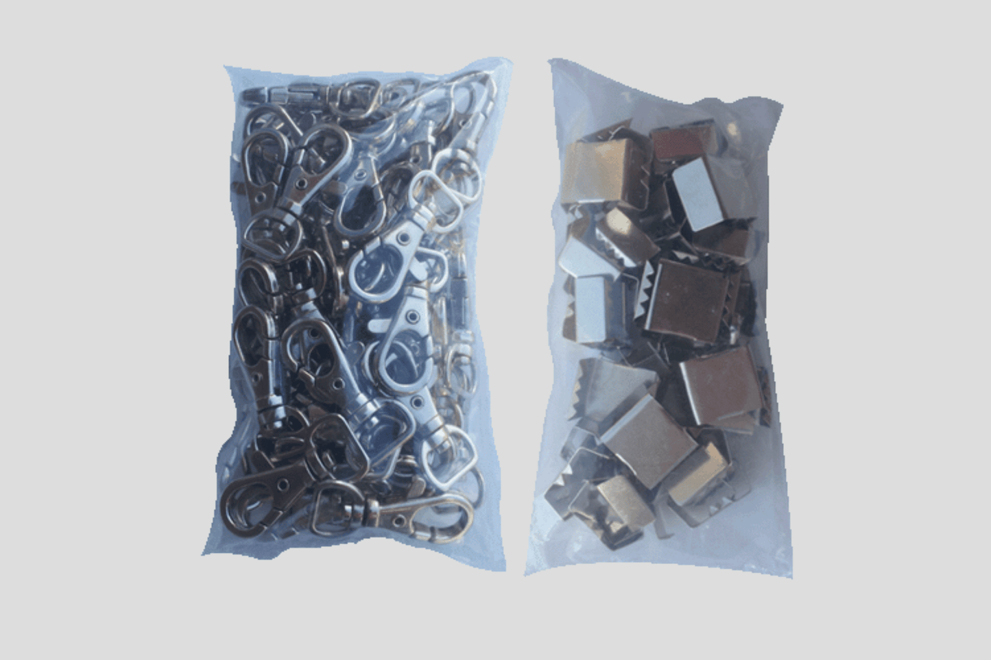 Tilbehør fra JM Band®. Låse og klemmer til nøglesnor 15 mm