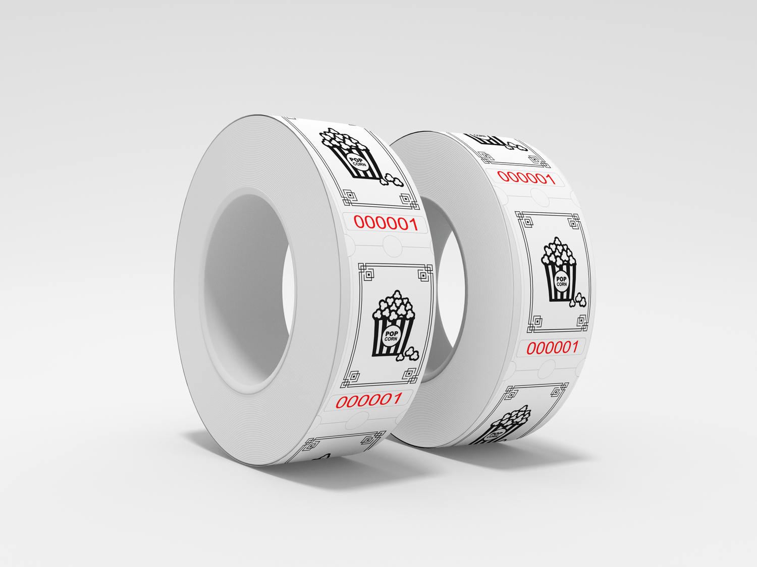 Madbilletter (1000stk). Billetter fra JM Band®.