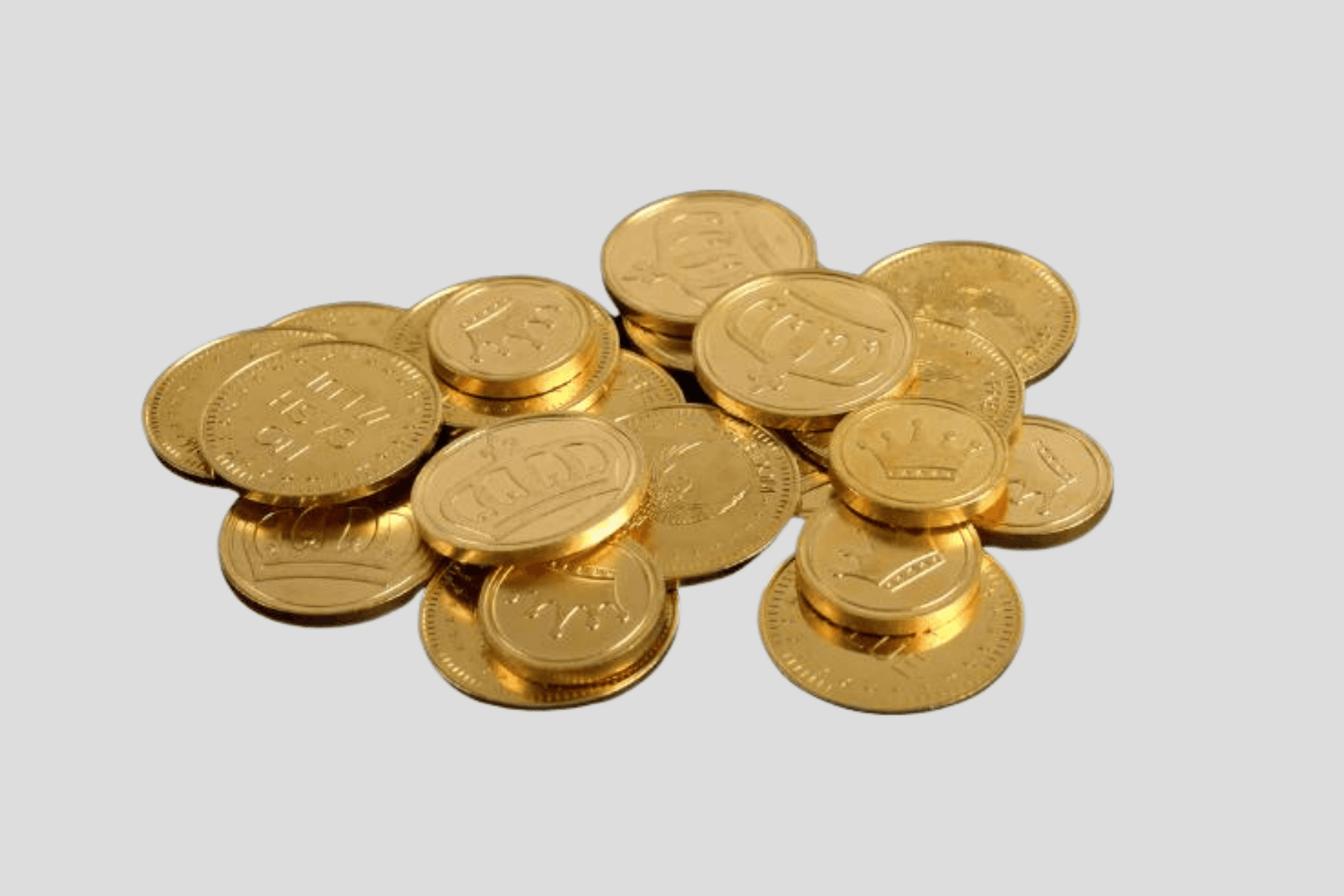 27 mm (20kr.) Poletter fra JM Band®. Poletter metal præget På lager