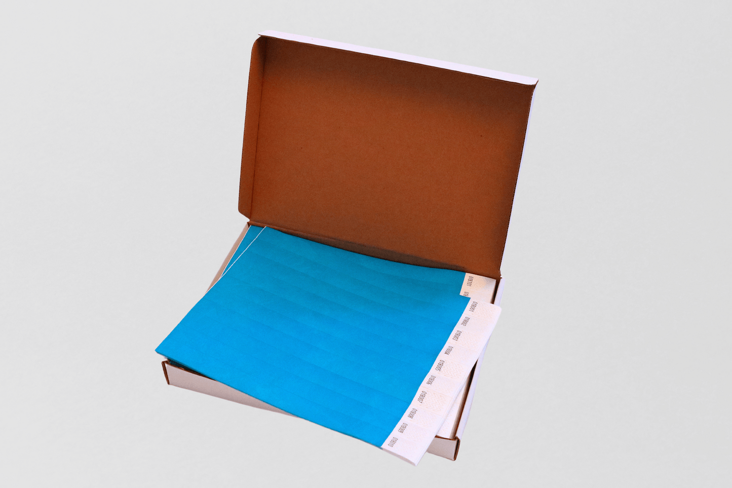 Papirarmbånd uden tryk  i box a 1000 stk