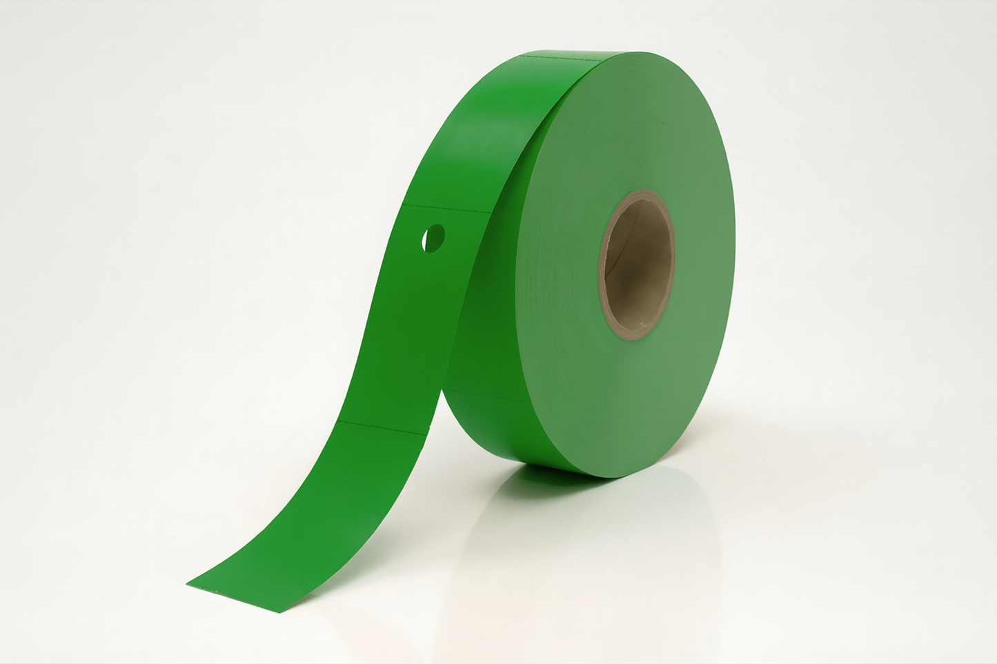 2-delte termiske garderobebilletter (1000stk)