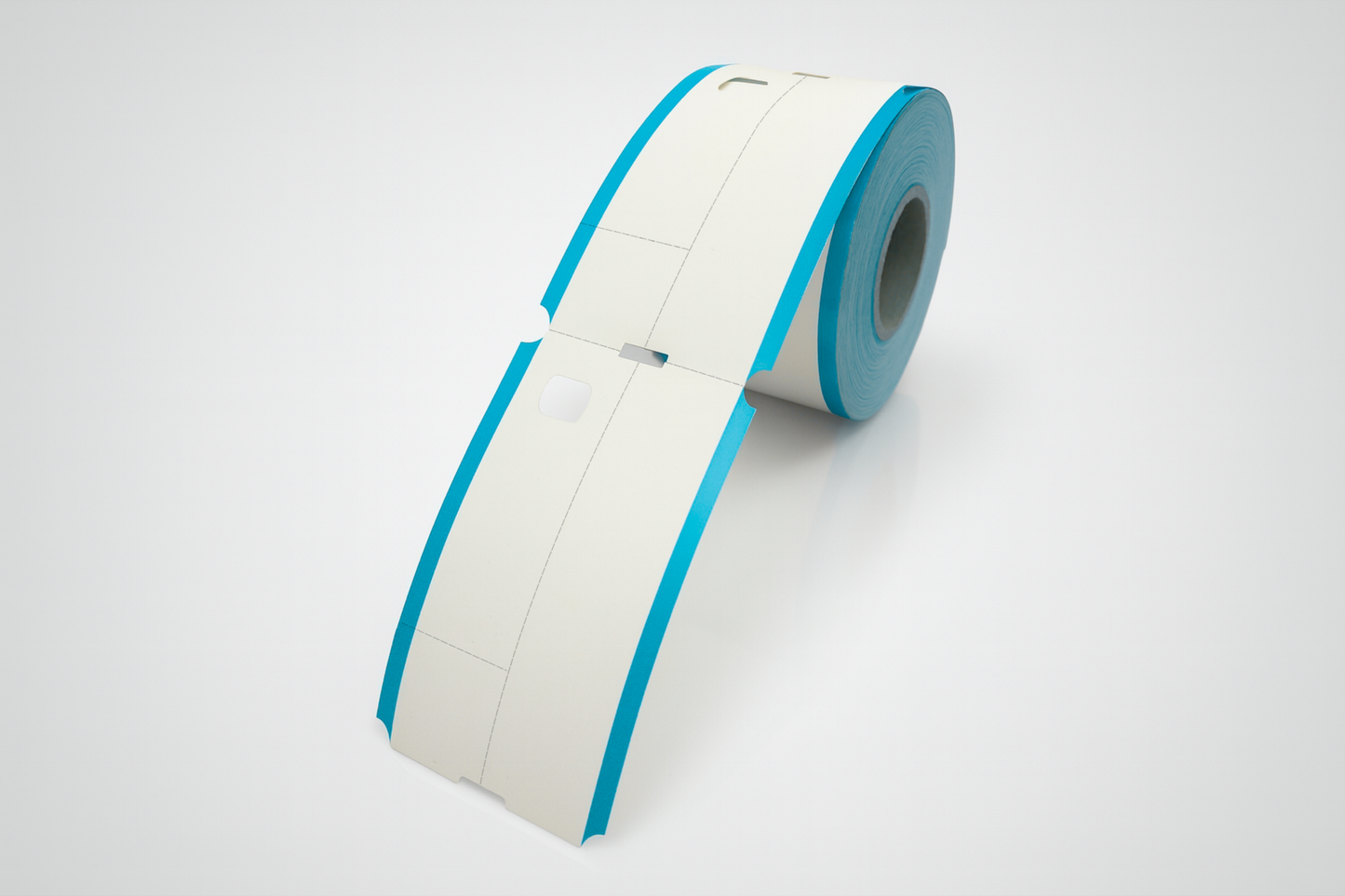 3-delte termiske garderobebilletter (1000stk)