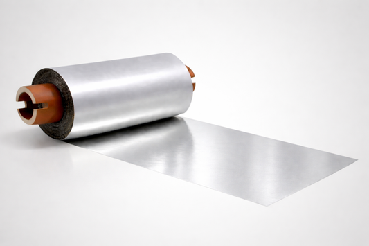 Sølv transferfolie til termisk printning fra JM Band®