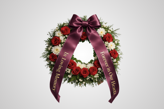 Buketbånd ECO satin tryk Design selv