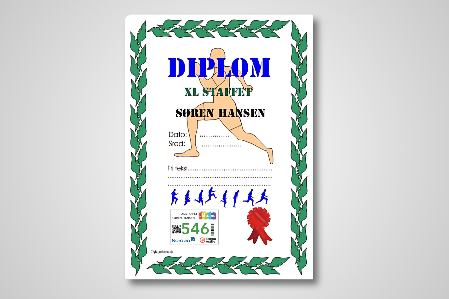 Deltager diplom