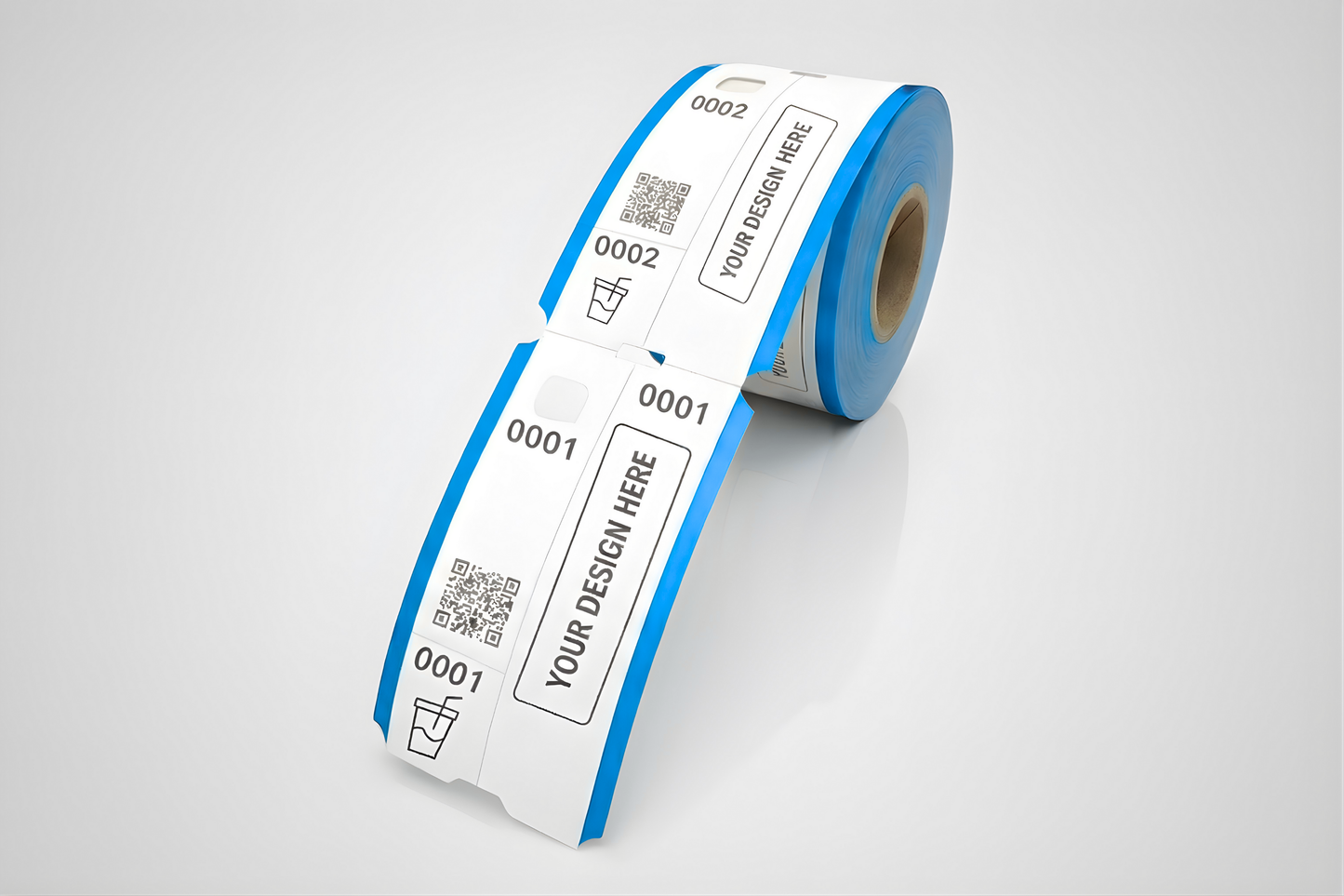 Garderobebilletter tryk forespørgsel