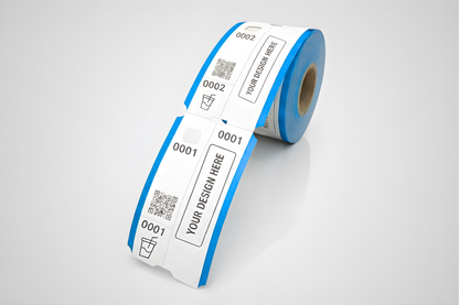 Garderobebilletter tryk forespørgsel