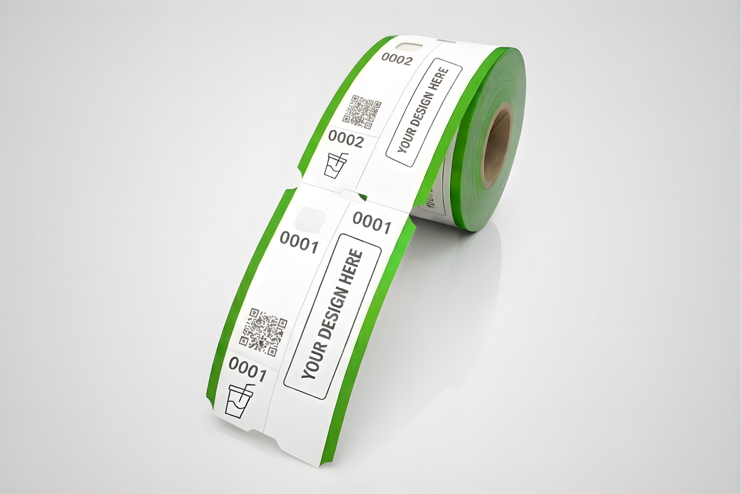 Garderobebilletter tryk forespørgsel