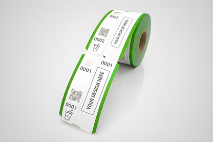 Garderobebilletter tryk forespørgsel