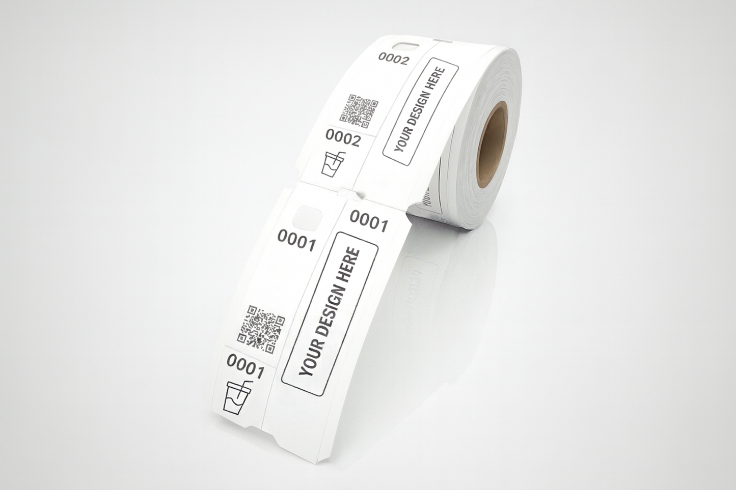 Garderobebilletter tryk forespørgsel