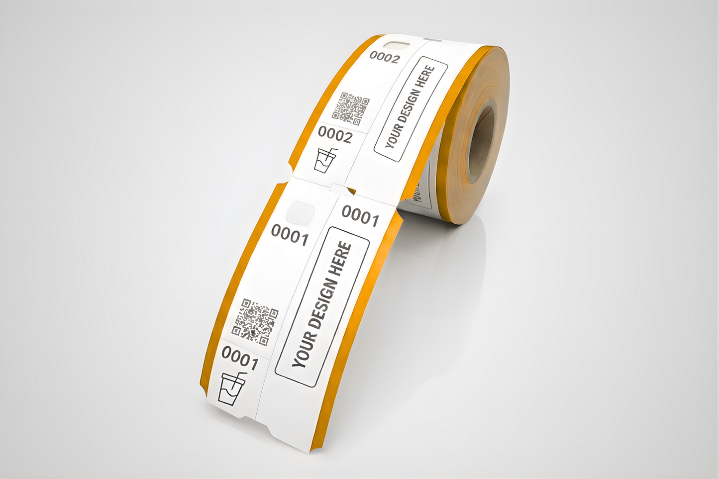 Garderobebilletter tryk forespørgsel