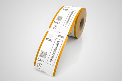 Garderobebilletter tryk forespørgsel