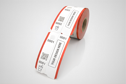 Garderobebilletter tryk forespørgsel