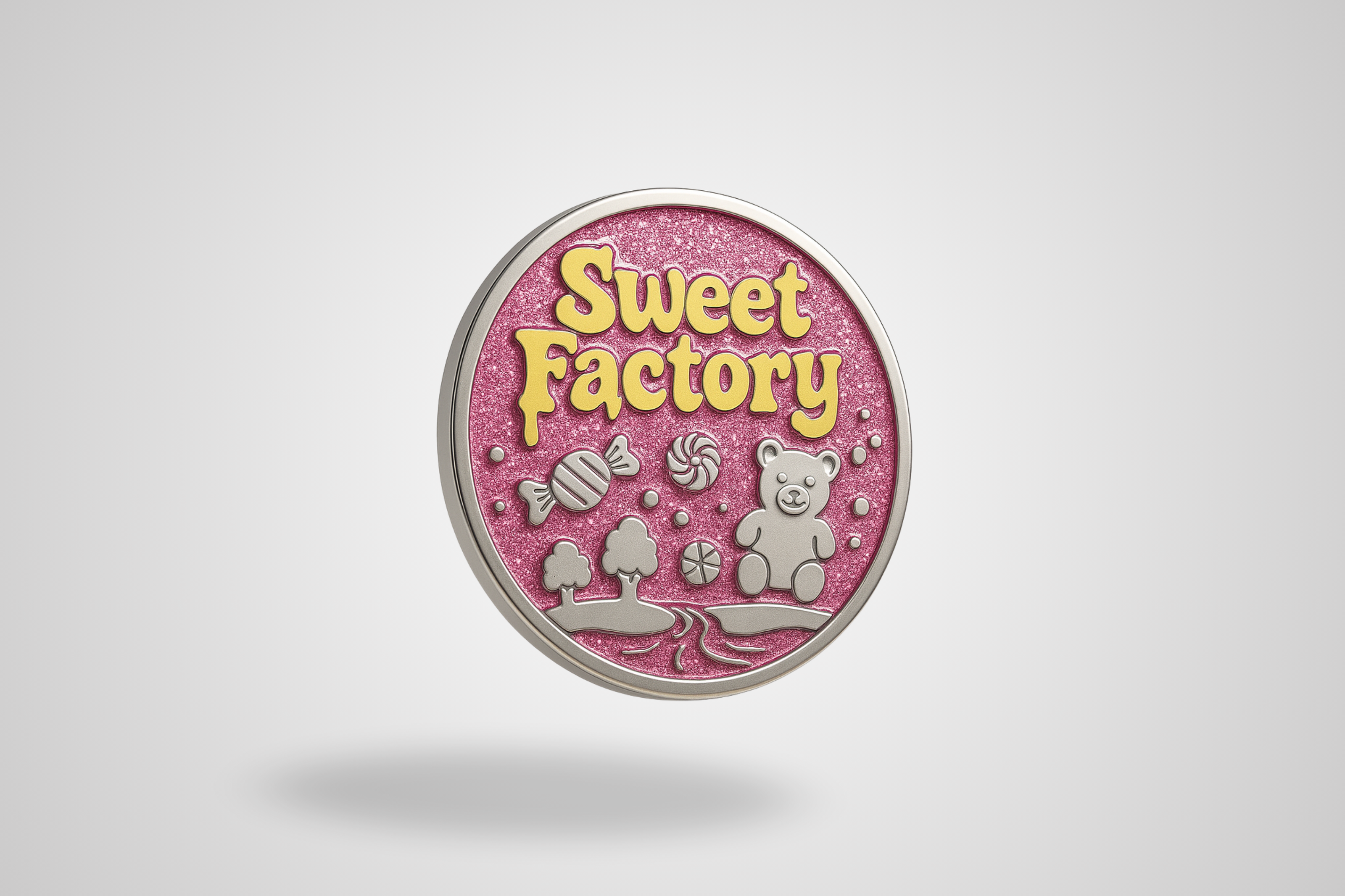 Poletter fra JM Band®. Glitter poletter