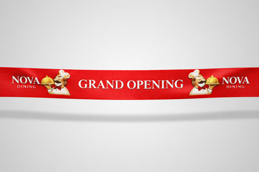 Indvielsesbånd med farvetryk