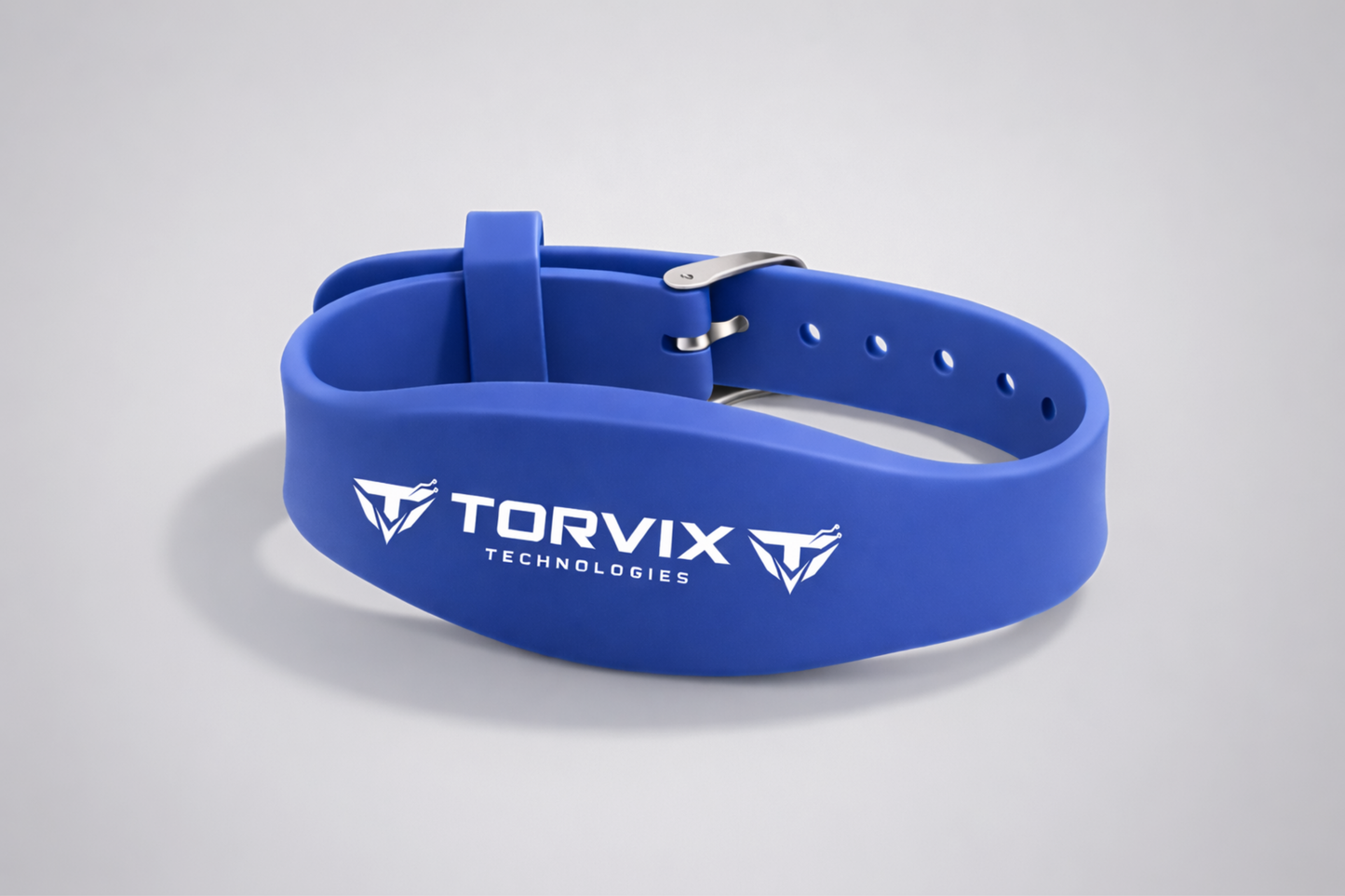 NFC Silikonearmbåned med eget design og spænde fra JM Band®