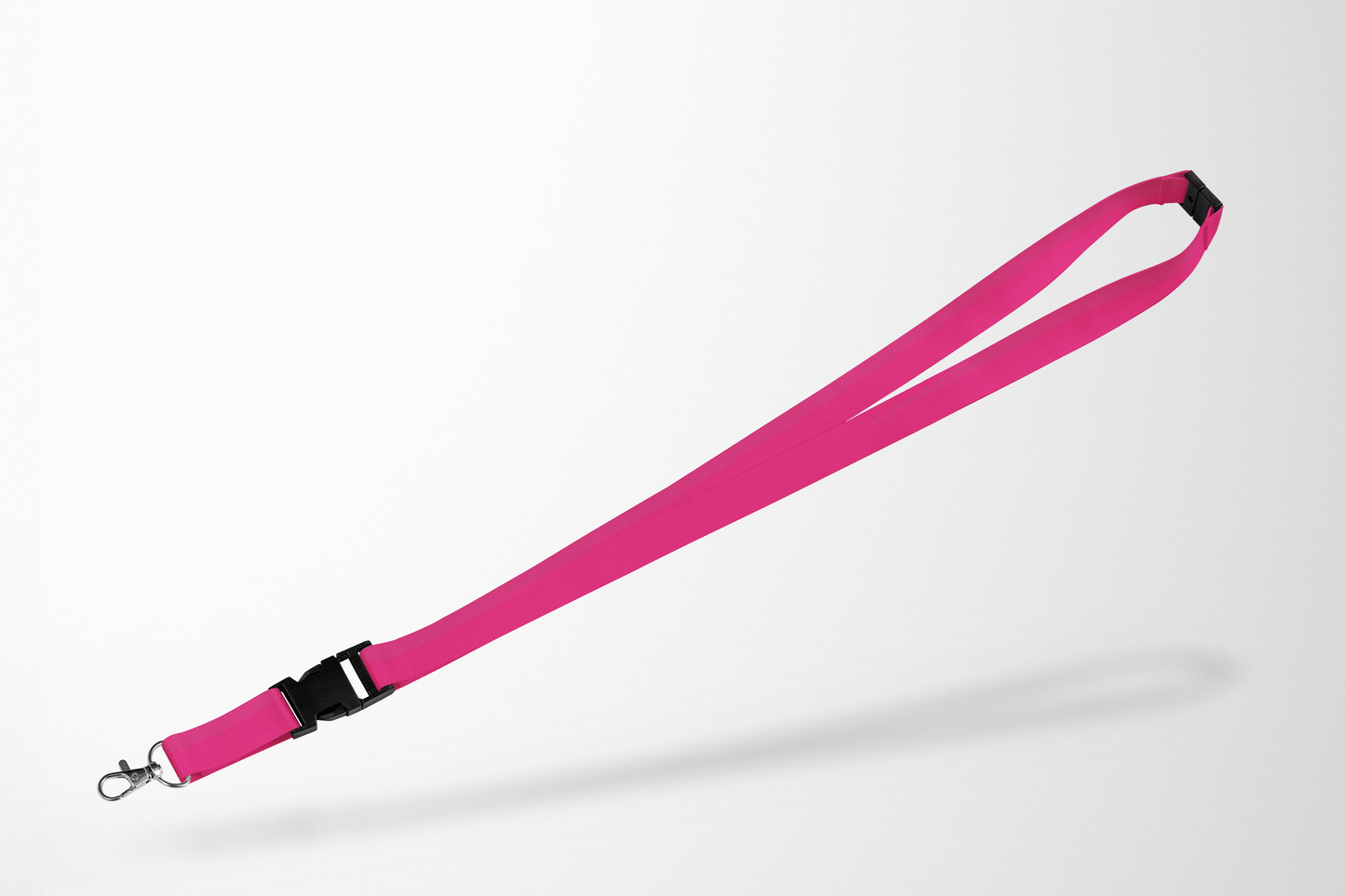 Et billede af en nøglesnor keyhanger uden logo til hurtig levering i farven PINK