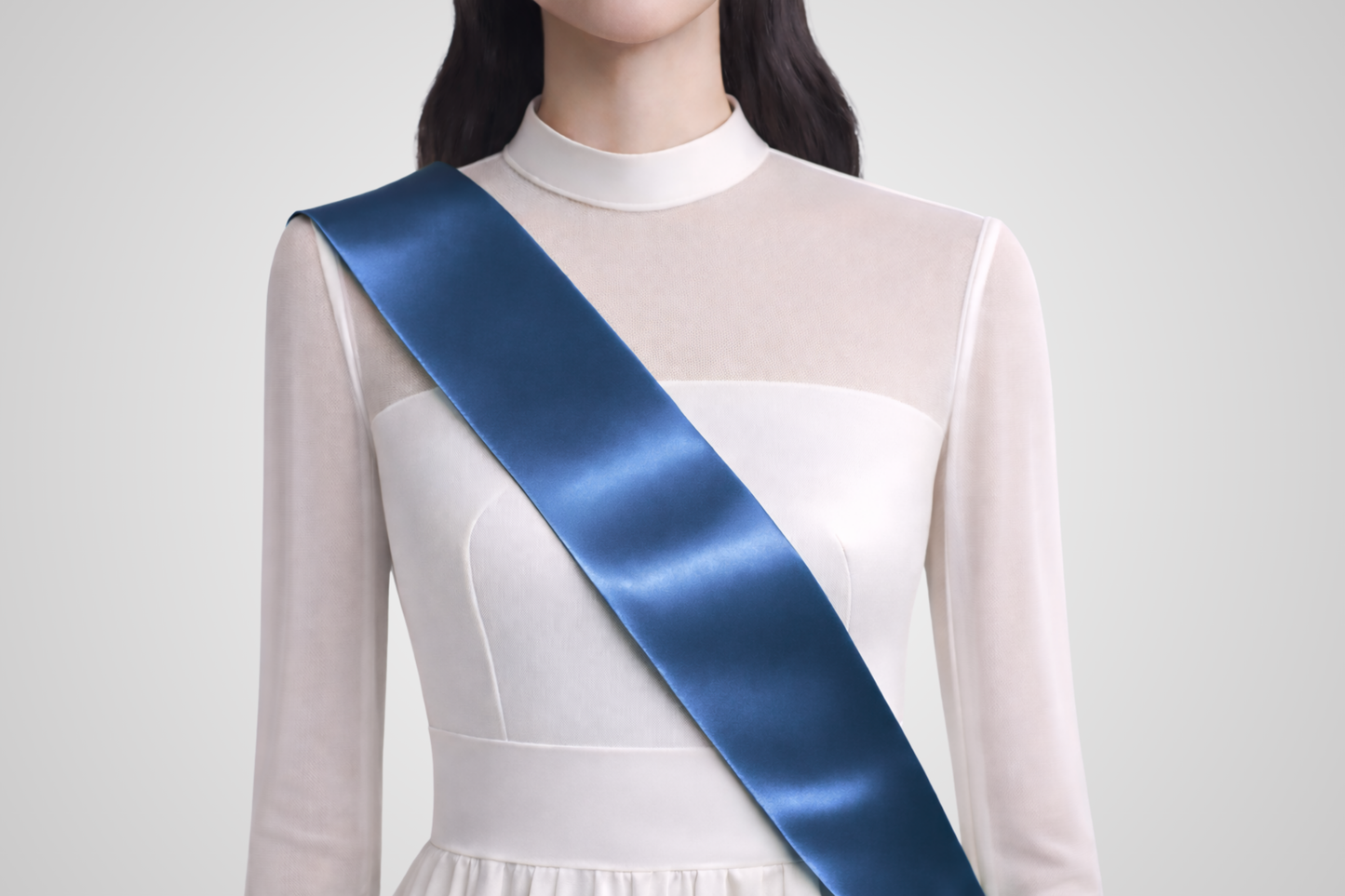 Ordensbånd ECO satin uden tryk