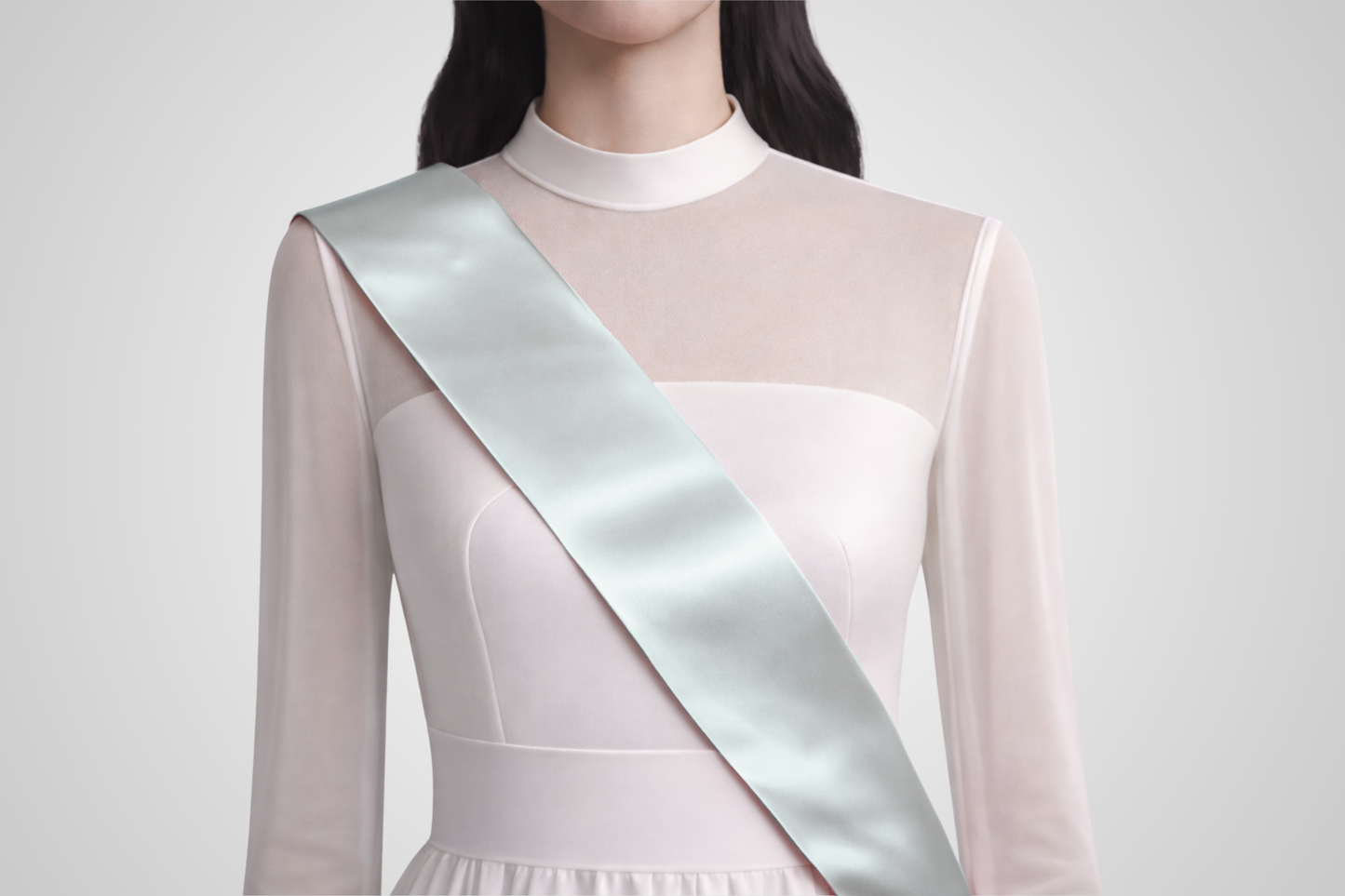 Ordensbånd ECO satin uden tryk