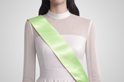 Ordensbånd ECO satin uden tryk