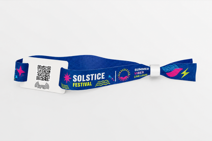RFID Festivalarmbånd med farvetryk til hurtig identifikation og adgangskontrol