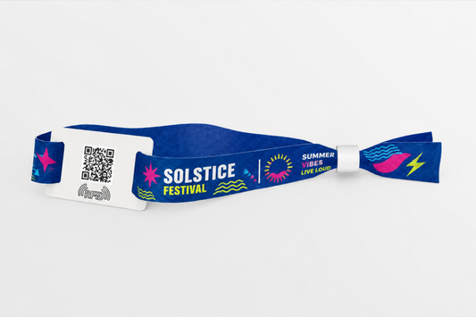 RFID Festivalarmbånd med farvetryk til hurtig identifikation og adgangskontrol