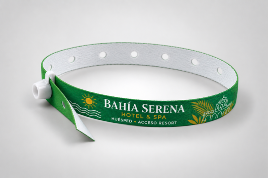 Design selv stofarmbånd med knaplås
