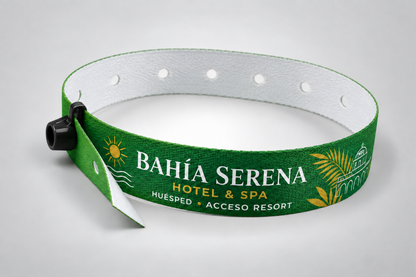 Design selv stofarmbånd med knaplås