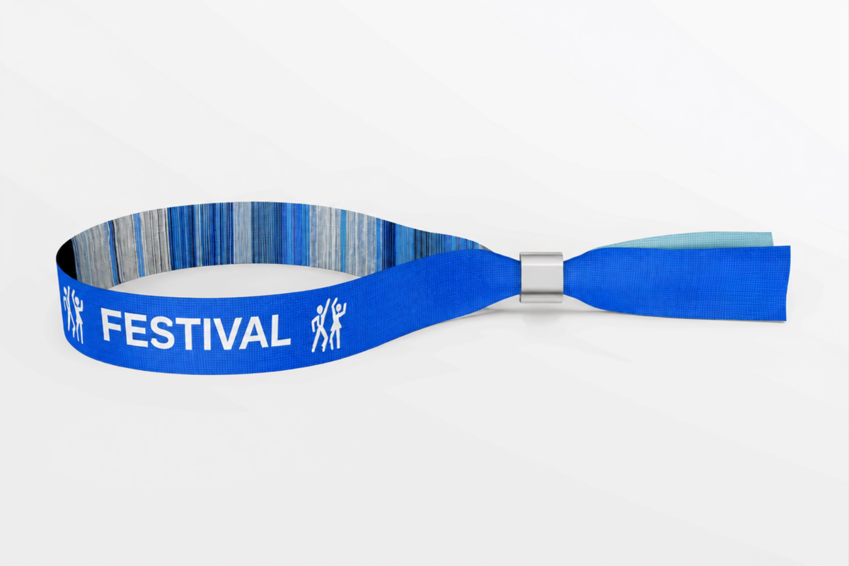 Vævet Tekstil Festivalarmbånd