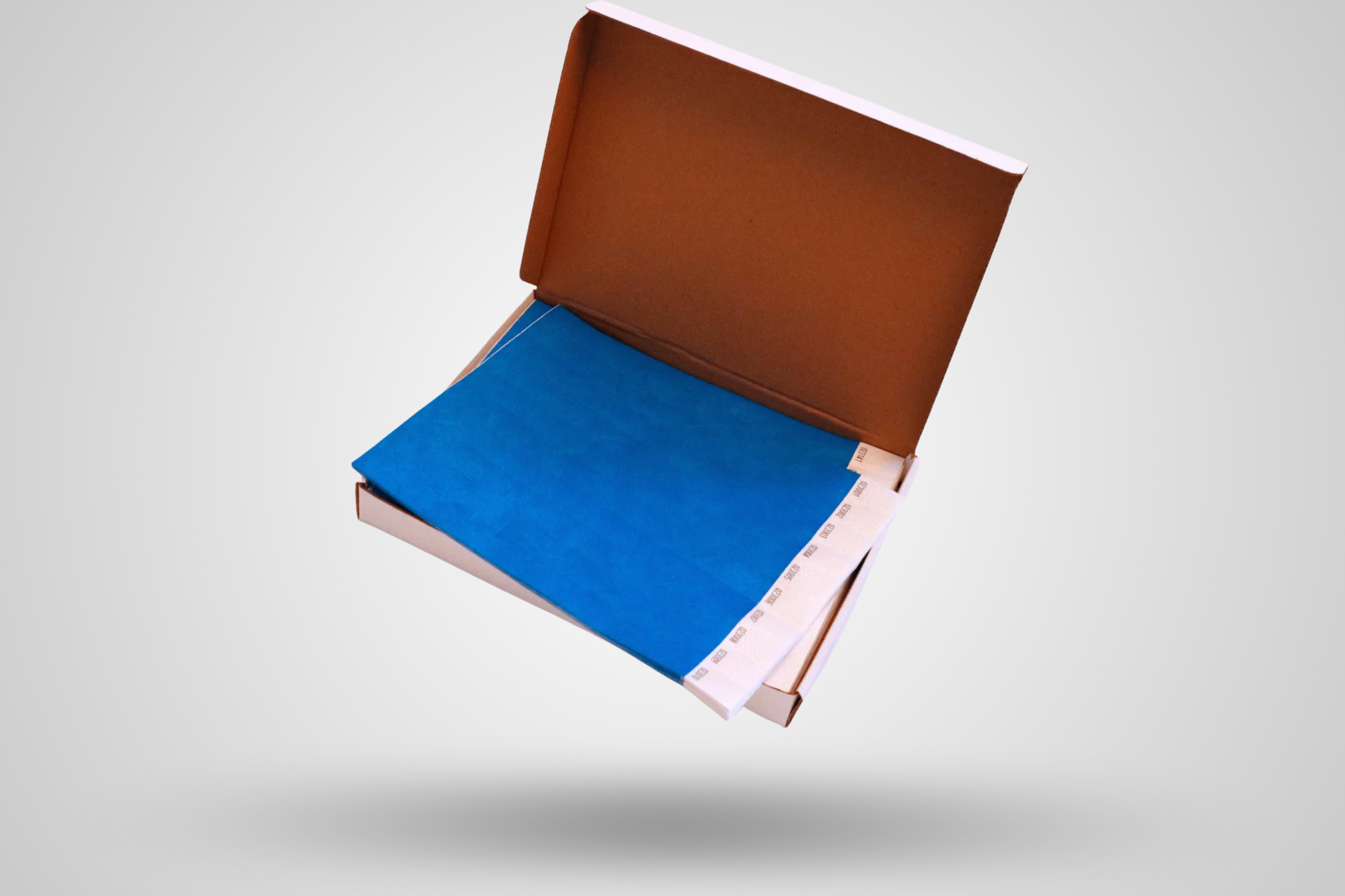 Papirarmbånd fra JM Band®. Papirarmbånd uden tryk i box à 1000 stk