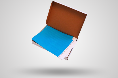 Papirarmbånd fra JM Band®. Papirarmbånd uden tryk i box à 1000 stk