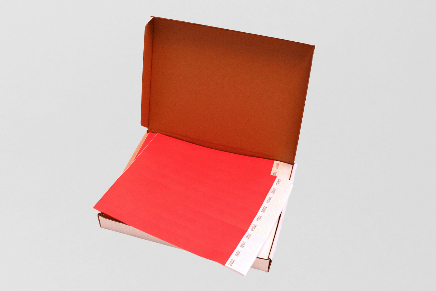 Papirarmbånd uden tryk  i box a 1000 stk