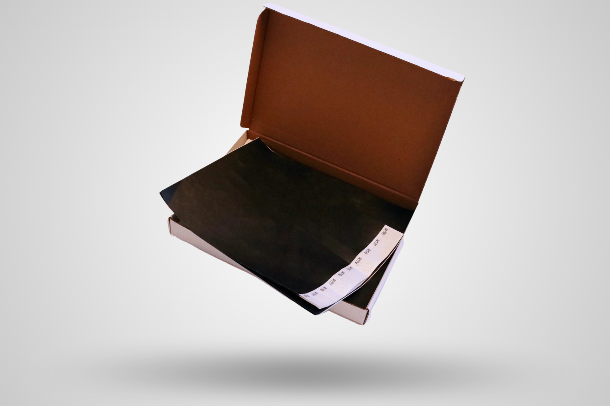 Papirarmbånd fra JM Band®. Papirarmbånd uden tryk i box à 1000 stk